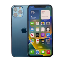 Apple iPhone 12 Pro - 256GB -  Pacific Blue (Unlocked) A2407 (CDMA + GSM)- Smartphone
